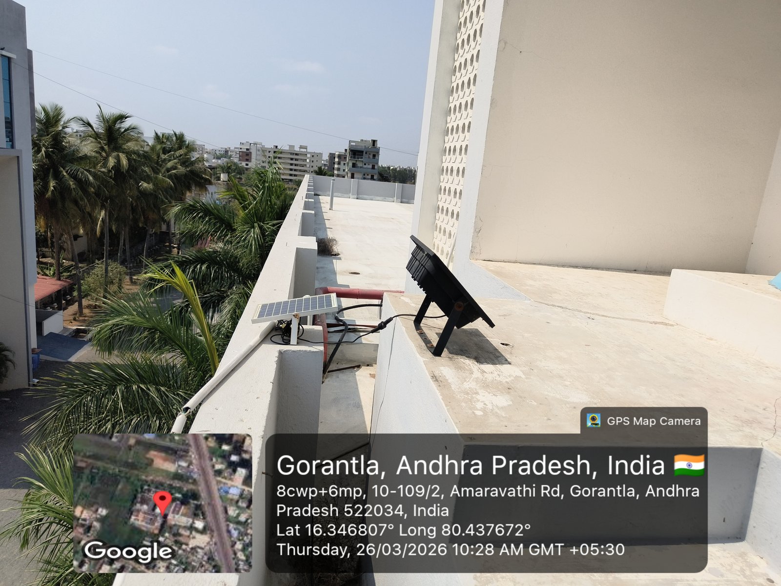 Eco-Friendly Green Campus & Solar Grids view 4